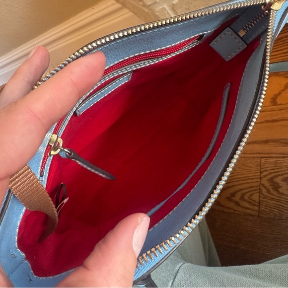 Dooney & Bourke Allison Crossbody Bag Blue - Picture 7 of 9